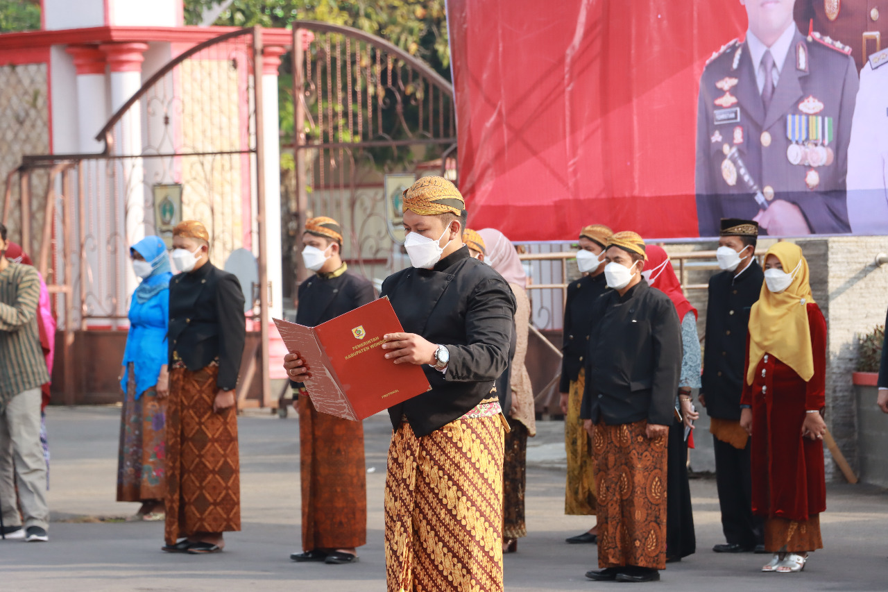 Nuansa Adat Jawa Warnai Peringatan Hari Jadi Ke Kabupaten Wonogiri