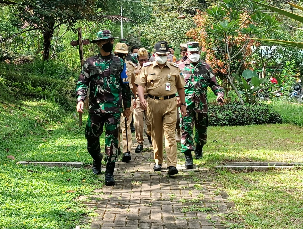 Potensi Bencana Alam Tinggi Korem Makutarama Gelar Latihan