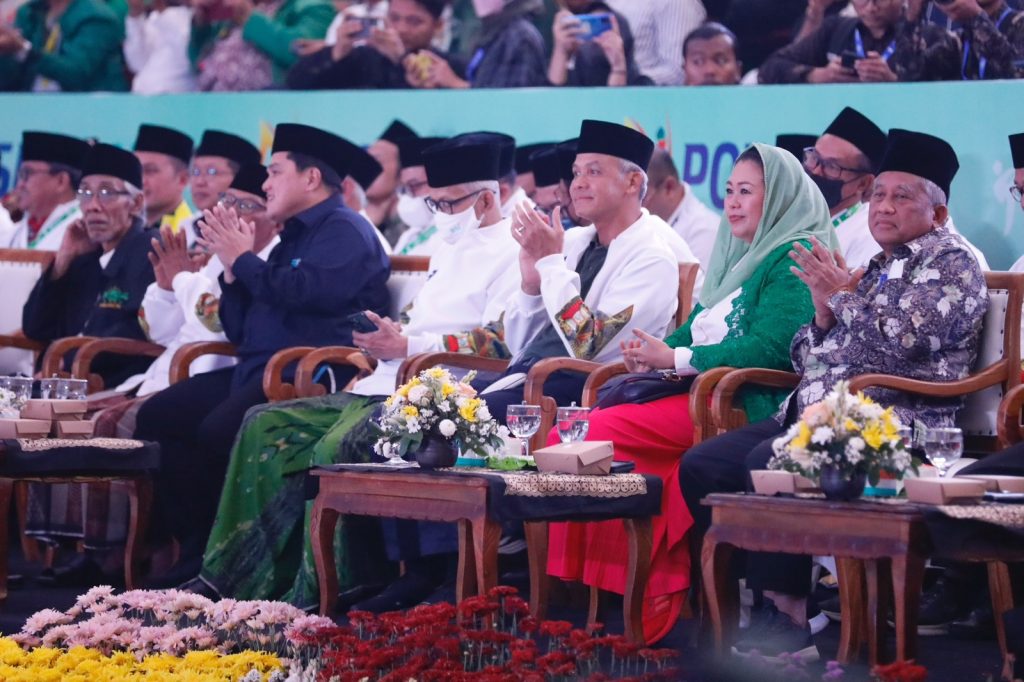 Hadiri Pembukaan Porseni NU Ganjar Hobi Olahraga Dari Santri Itu