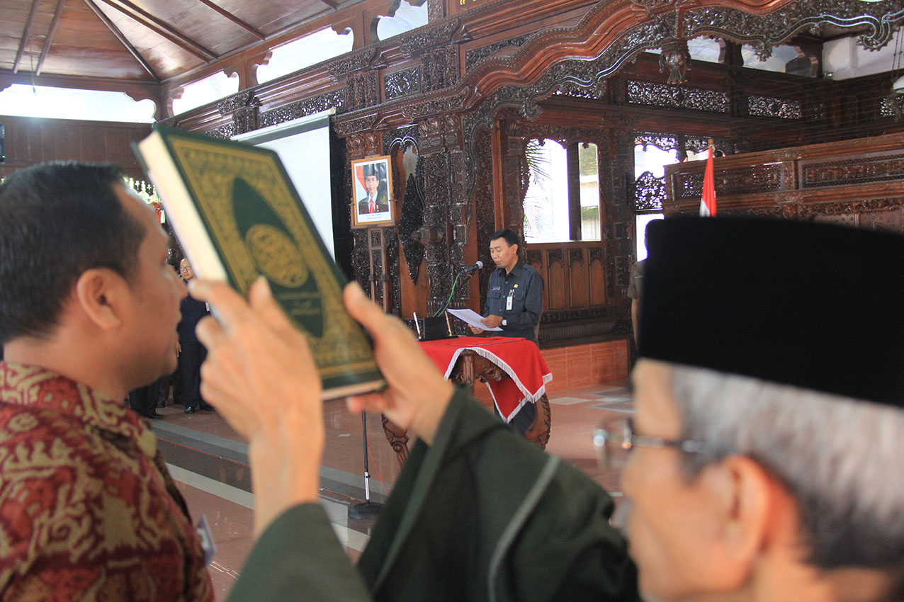 SEKDA KUDUS LANTIK 34 PEJABAT FUNGSIONAL