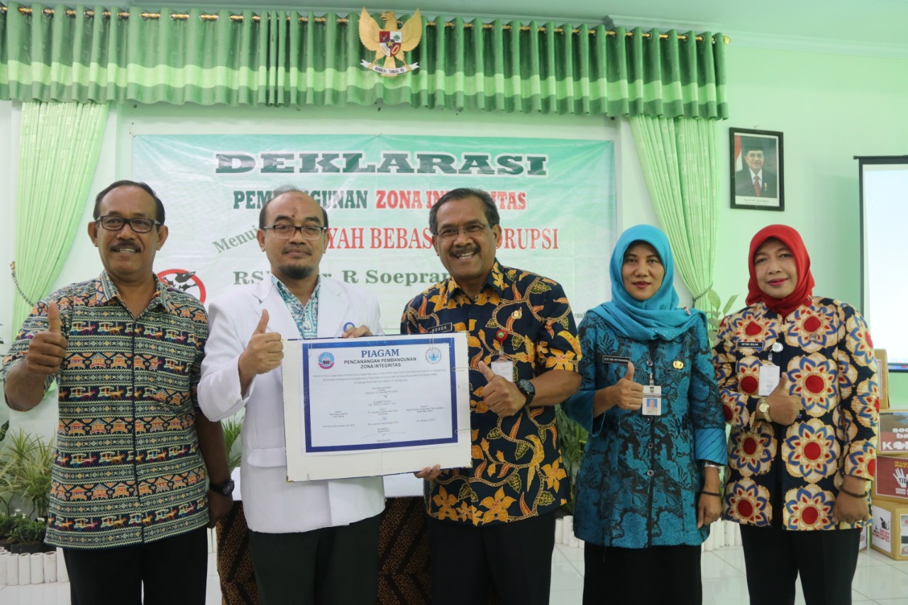 DEKLARASI RSUD CEPU BEBAS KORUPSI, BERSIH DAN MELAYANI 