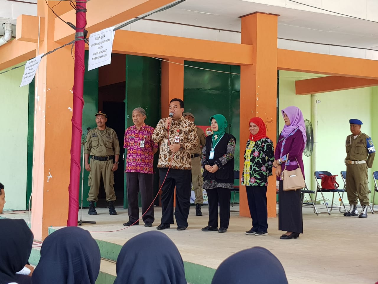 WAKIL BUPATI SEMANGATI PESERTA TES SKD CPNS BLORA 2018