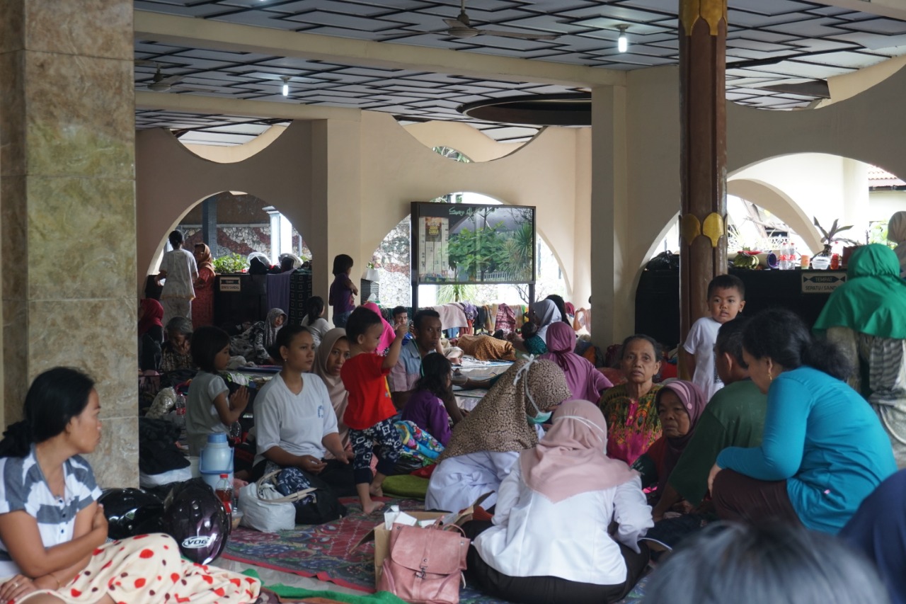 Mulai Surut, Jumlah Pengungsi Berkurang