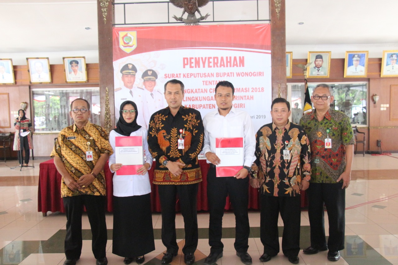 398 Cpns Wonogiri Terima Sk Pemerintah Provinsi Jawa Tengah