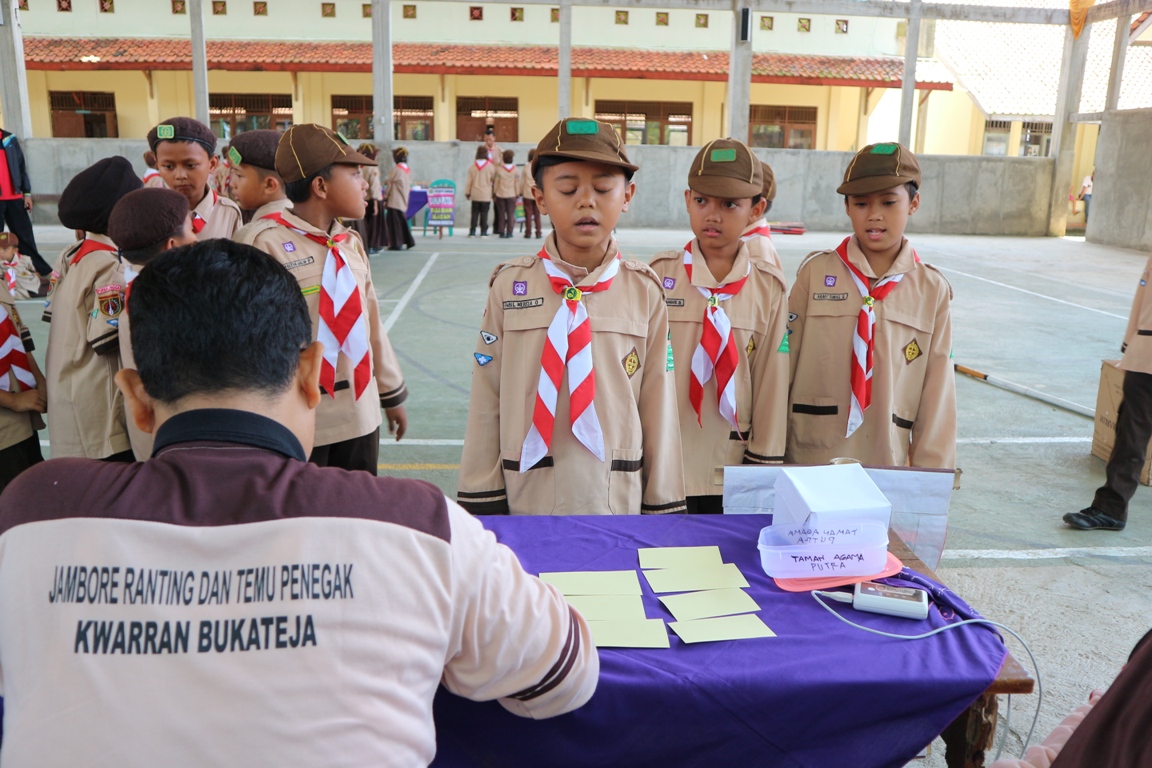 Kwarran Bukateja Adakan Latgab Pesta Siaga