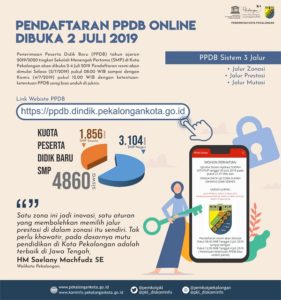 pendaftaran ppdb online dibuka 2 juli 2019 - pemerintah