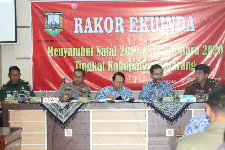 Jelang Natal dan Tahun Kepokmas Kabupaten  Semarang  Cukup 