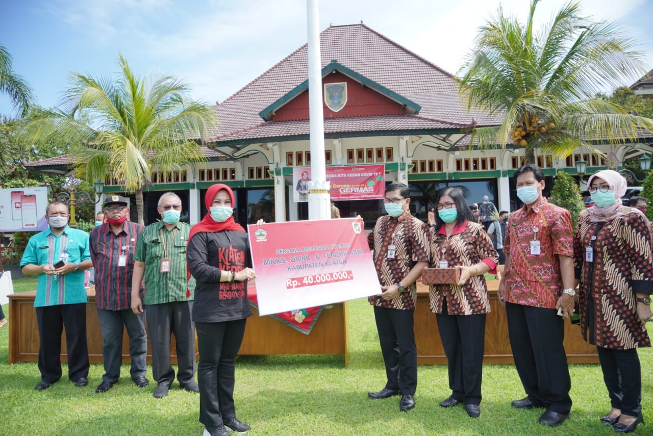 Pengusaha Klaten Bantu Penanganan Corona Lewat CSR