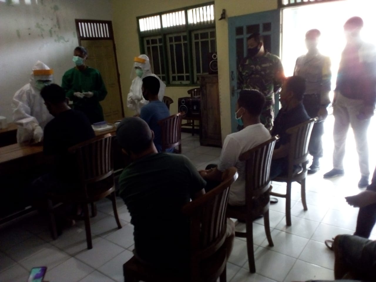 Pascamudik, 30 Warga Ngelokukon Mijen Jalani Rapid Test