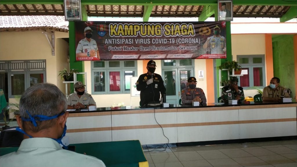 Terapkan Protokol Kesehatan secara Ketat di Kampung Siaga Covid-19 - Pemerintah Provinsi Jawa Tengah
