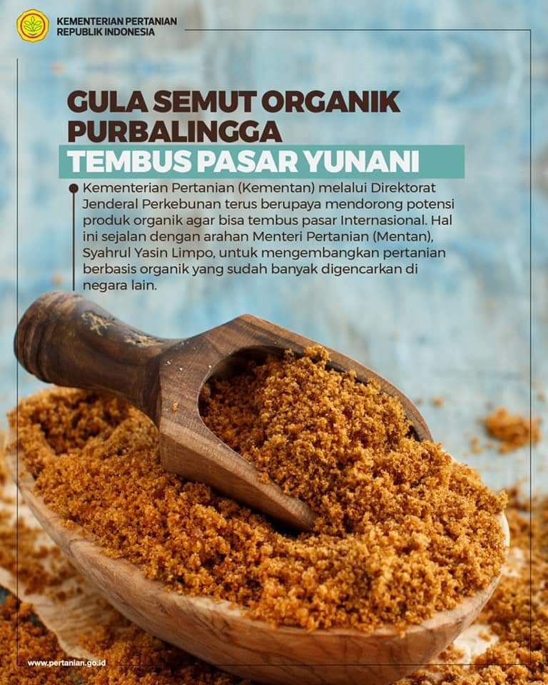 Gula Semut Purbalingga Rambah Yunani - Pemerintah Provinsi Jawa Tengah