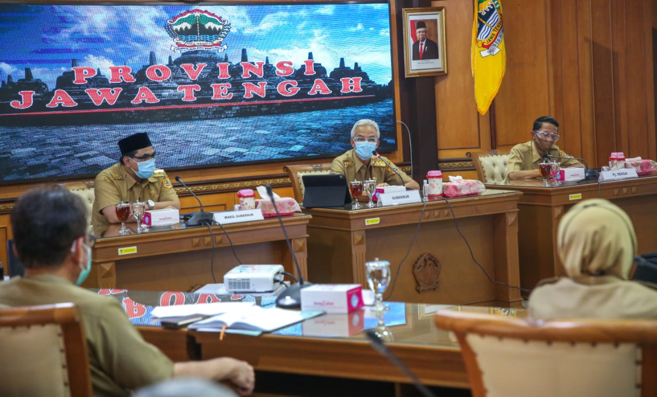 Ganjar Instruksikan Percepat Serapan Anggaran