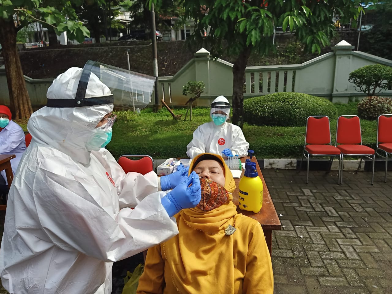 Ikuti Tes Cepat Antigen, “Hidungku Rasanya Masih Ketinggalan