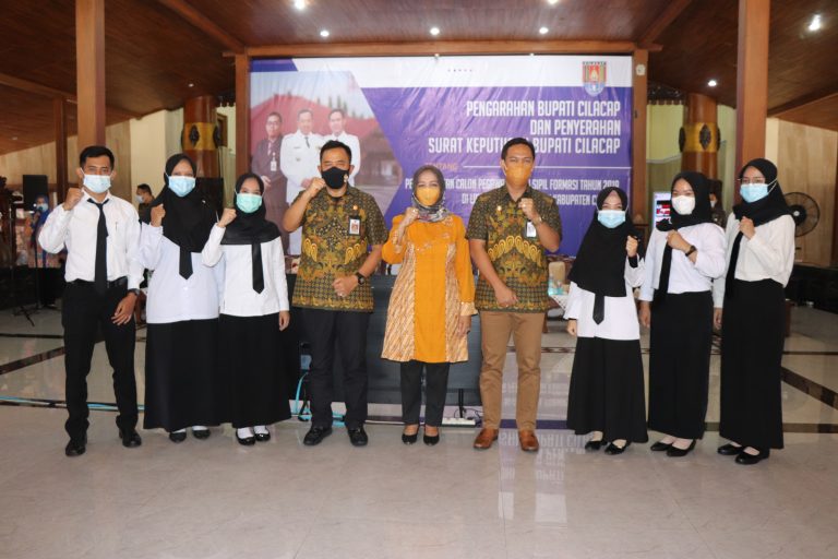 794 Cpns Pemkab Cilacap Terima Sk Pengangkatan Pemerintah Provinsi Jawa Tengah