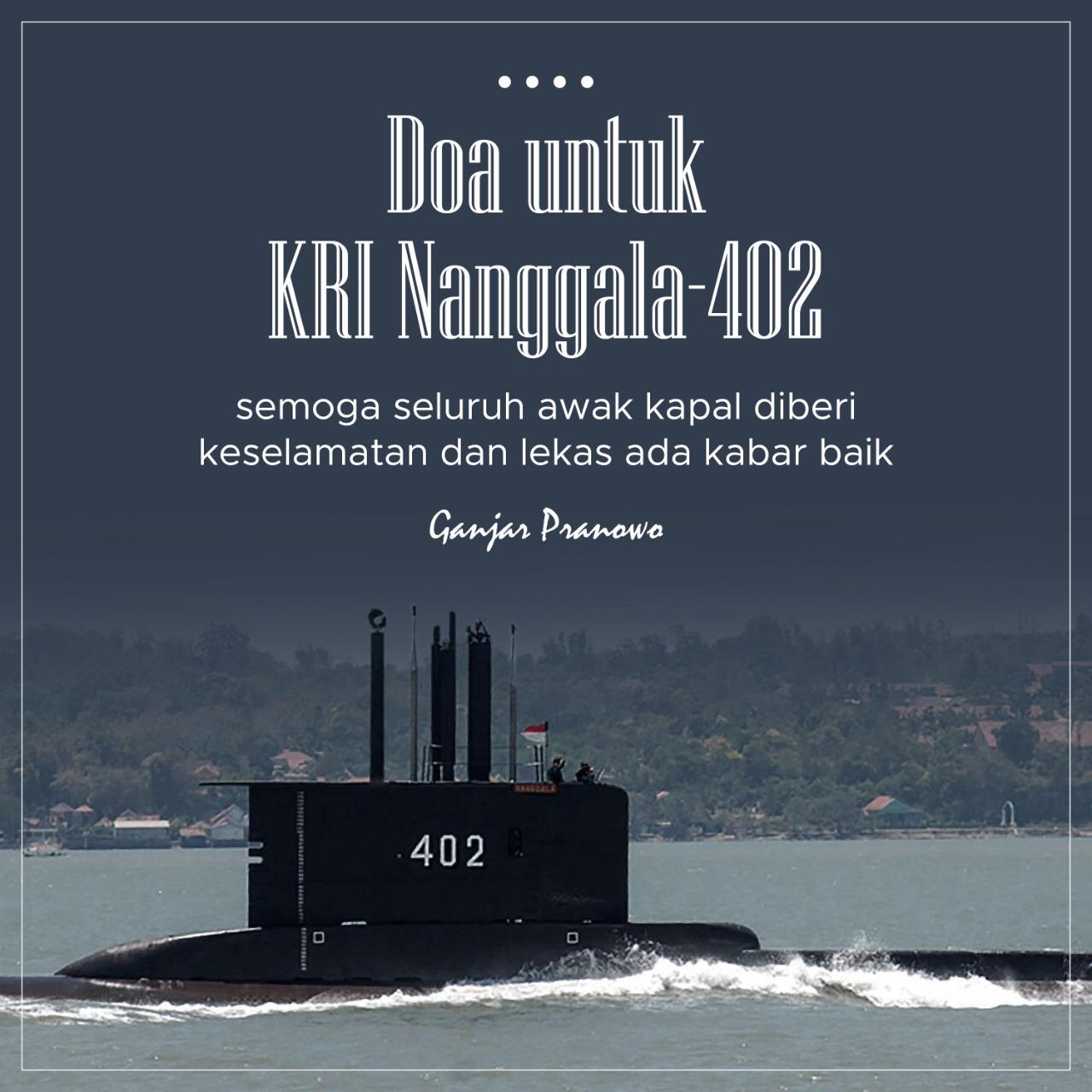 Kabar kapal selam nanggala 402