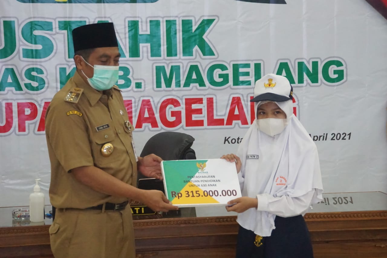 Pemkab Magelang Tasarufkan Bantuan pada Mustahik