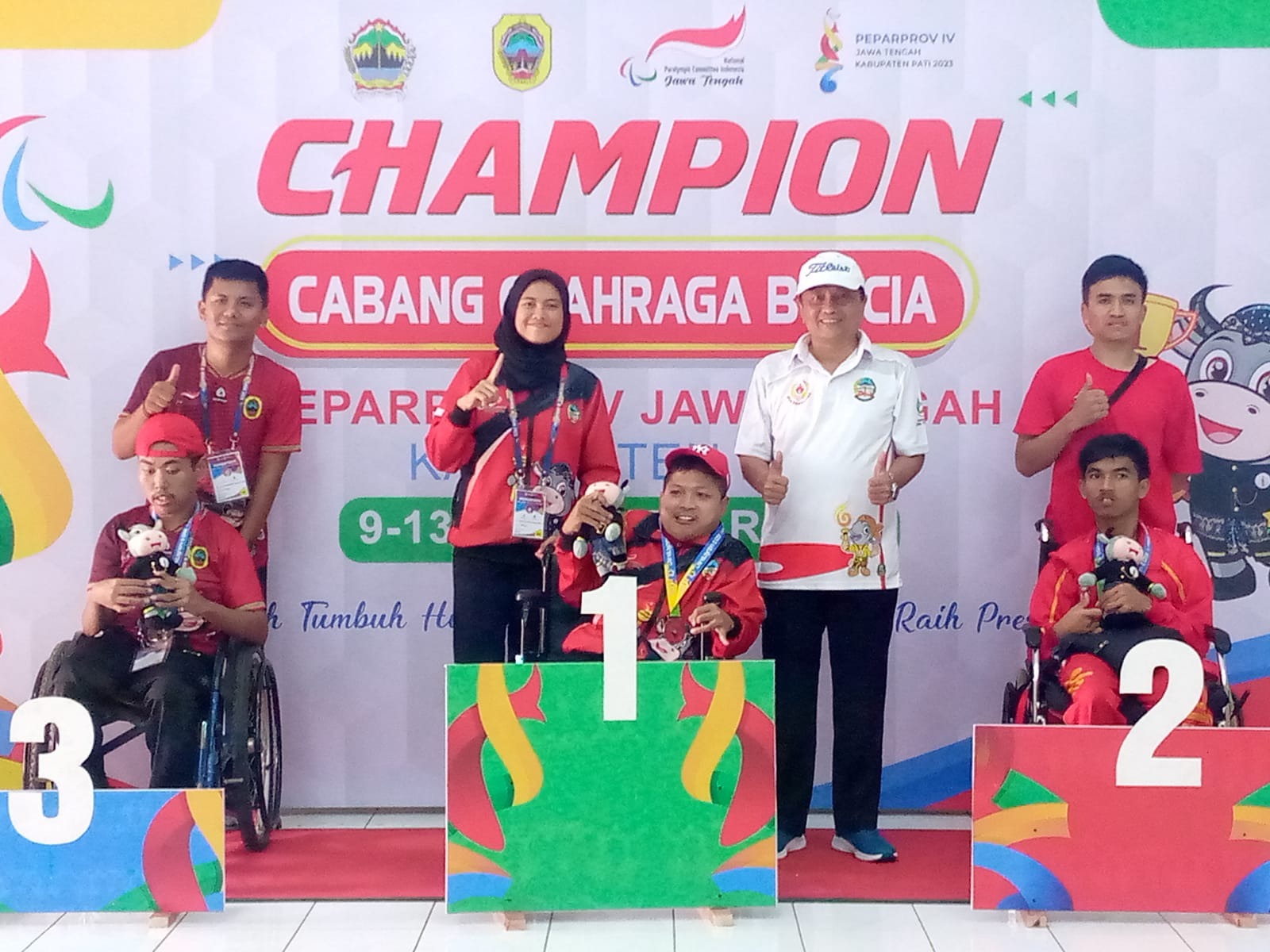 Peparprov Iv Emas Cabor Boccia Jadi Milik Atlet Banyumas Pemerintah Provinsi Jawa Tengah