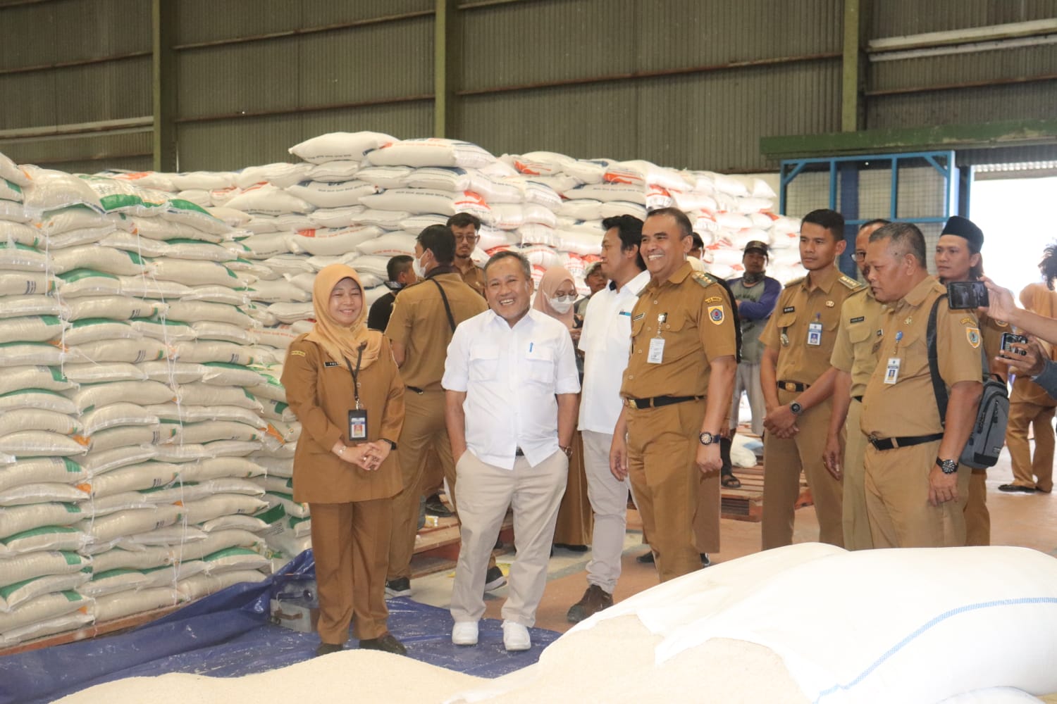 Hingga Akhir 2023, Stok Beras di Brebes Aman