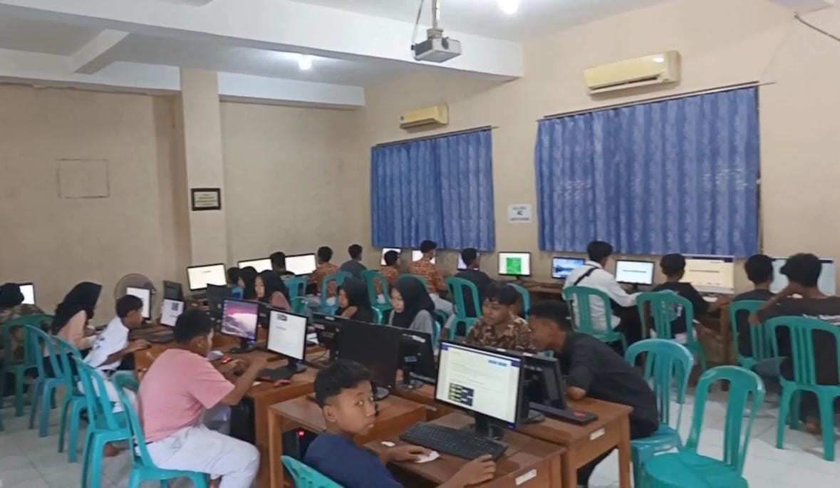 PKBM Mandiri Giritontro Sukses Gelar ANBK