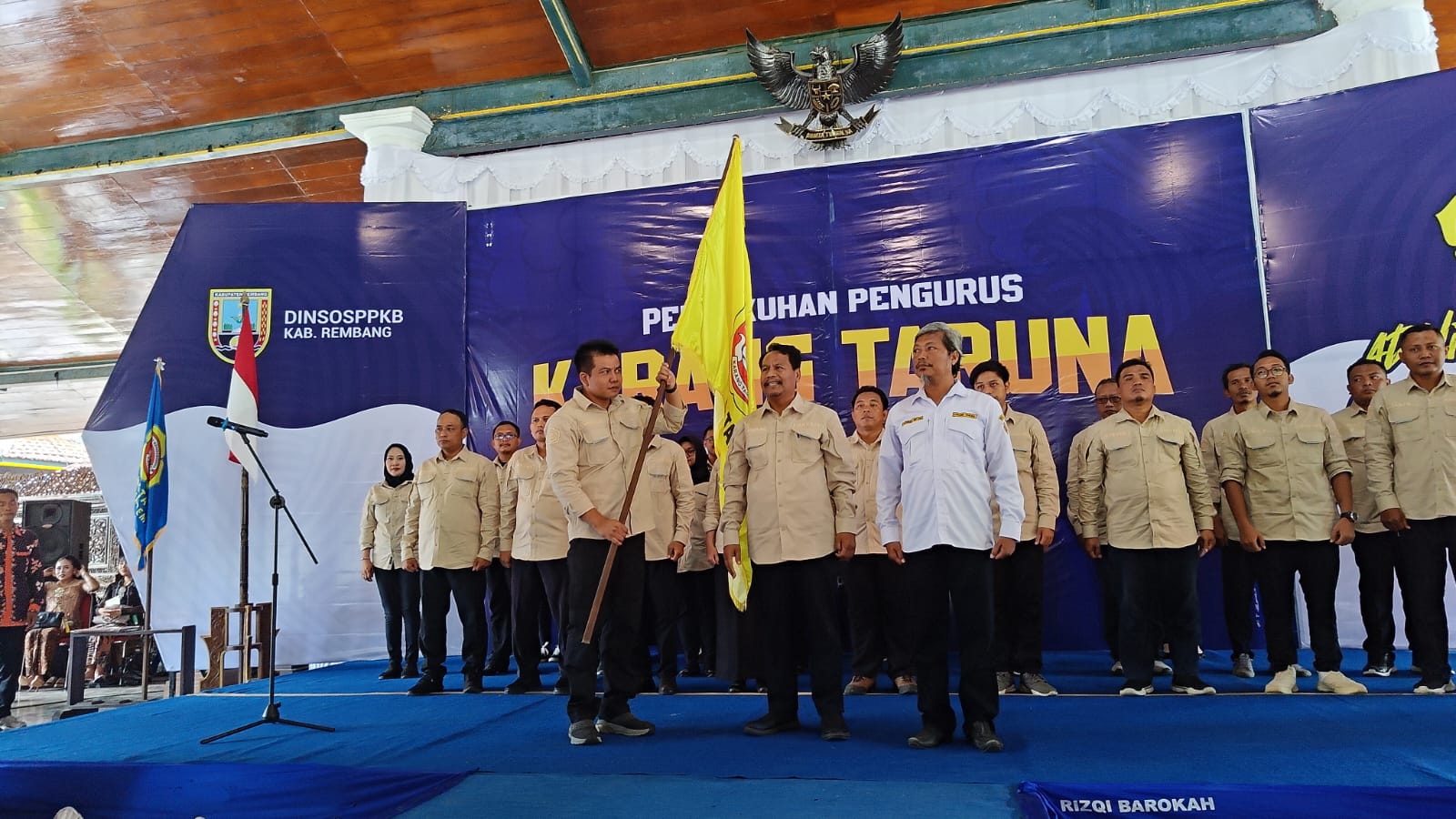 Pengurus Karang Taruna Kabupaten Rembang Diminta Aktif Dukung Program Pemerintah