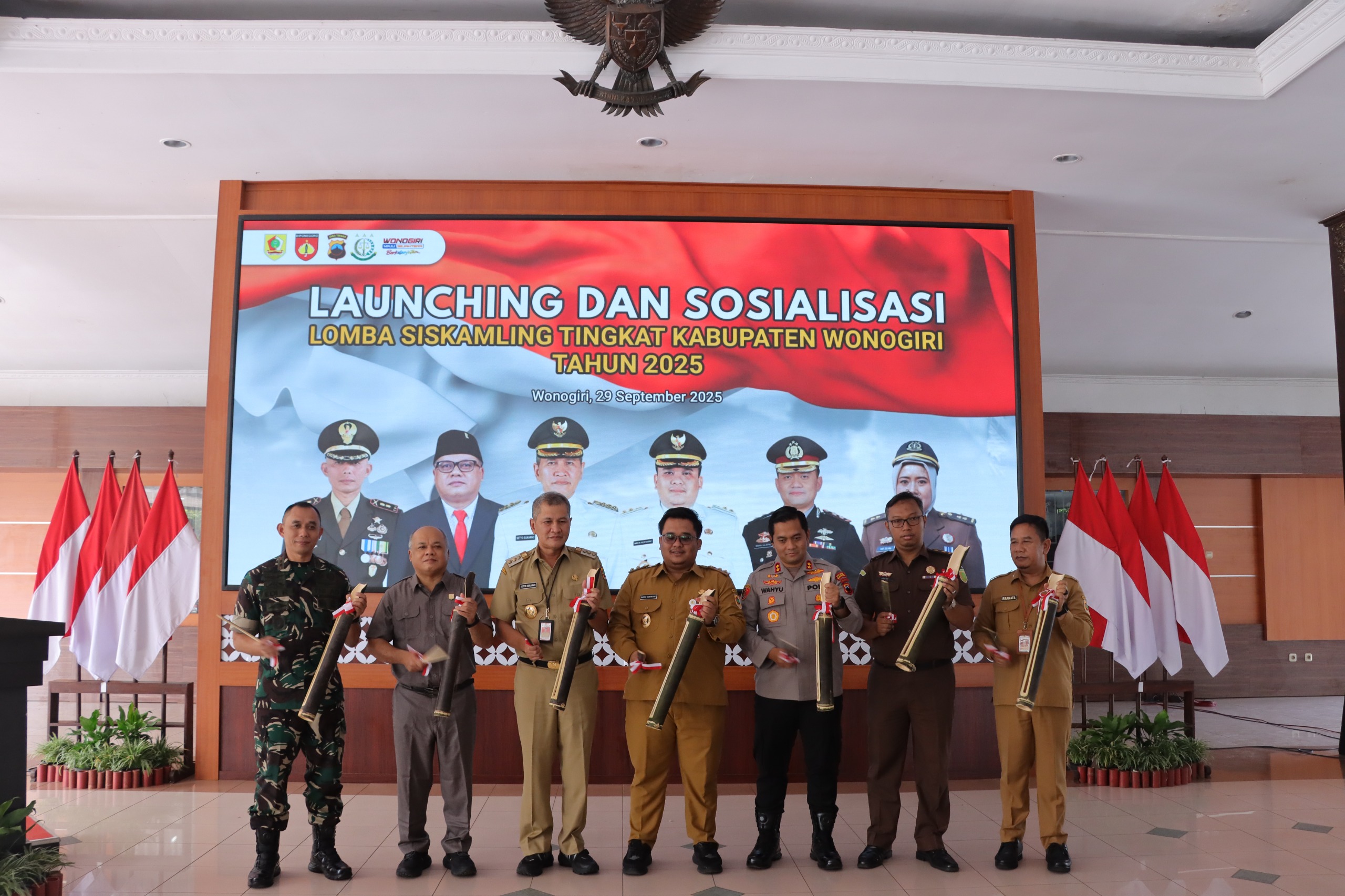 Pemkab Wonogiri Gelar Lomba Siskamling 2025