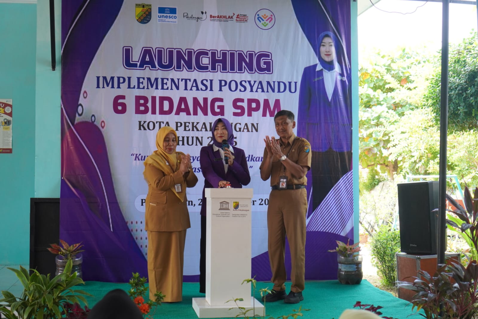Pekalongan Luncurkan 4 Posyandu 6 SPM