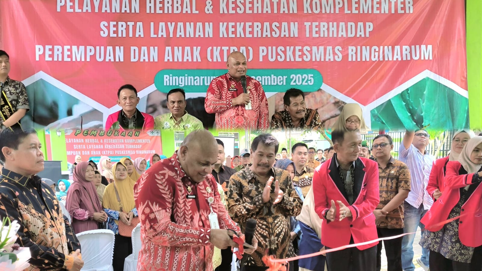 Puskesmas Ringinarum Buka Pelayanan Herbal dan Layanan KTPA