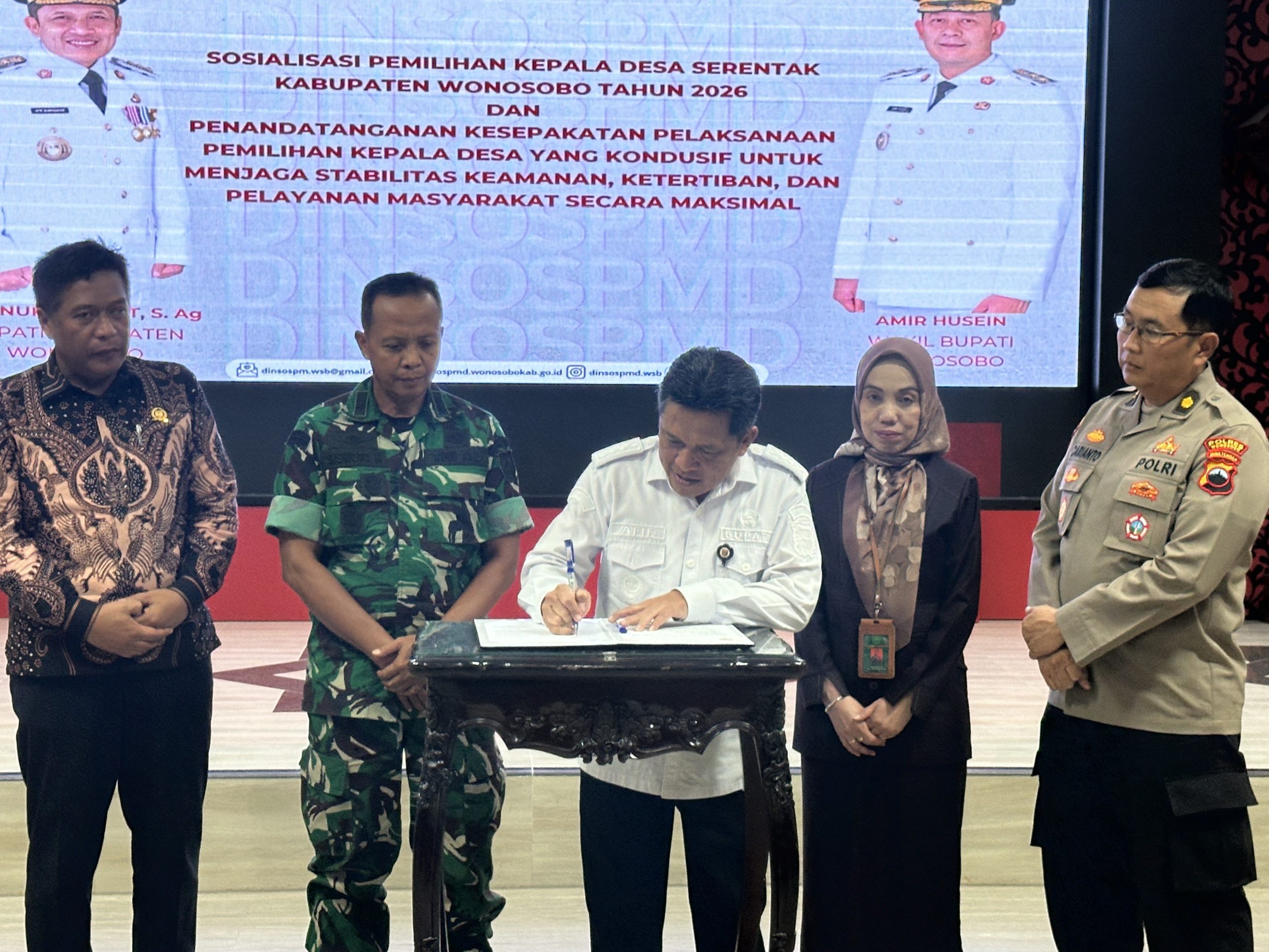 166 Desa di Wonosobo Bersiap Gelar Pilkades 2026