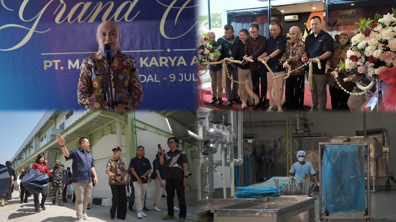 Bupati Kendal Resmikan Pabrik Ketiga PT Maxindo Karya Anugerah di KIK