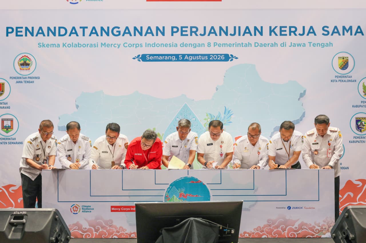 Hadapi Ancaman Perubahan Iklim, Jateng Sinergikan 8 Daerah dan Mitra Global untuk Amankan DAS