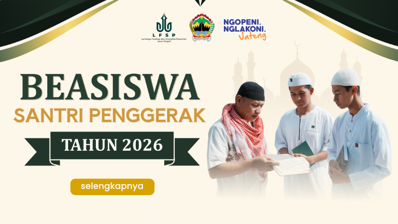 Beasiswa Santri Penggerak 2026