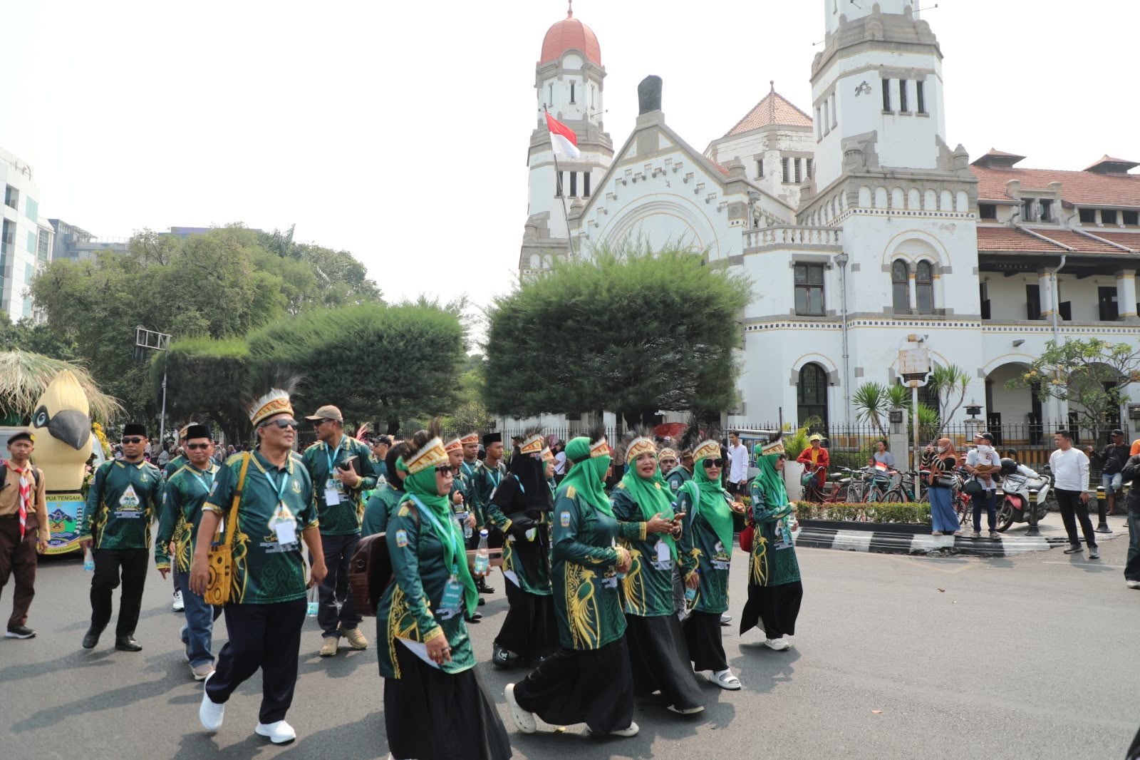 Pawai Ta’aruf MTQ XXXI, Persatuan dan Semangat Bangkit Menggema dari Semarang