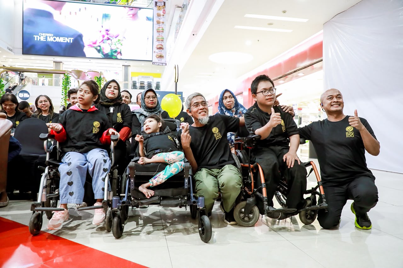 Lari Sambil Berbagi, Gelaran Borobudur 100 Hadirkan Harapan untuk Penyandang Cerebral Palsy