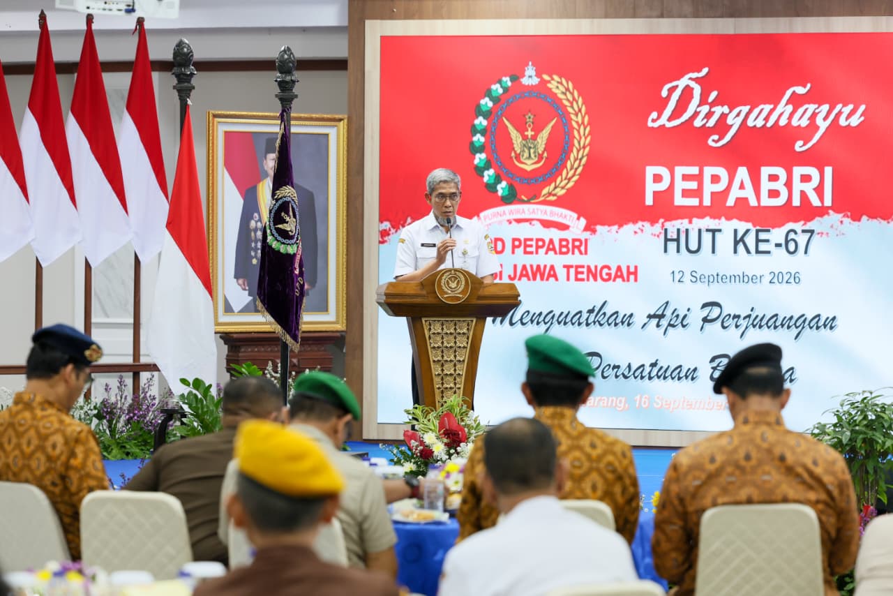 Sekda Jateng Ajak Pepabri Ikut Entaskan Kemiskinan