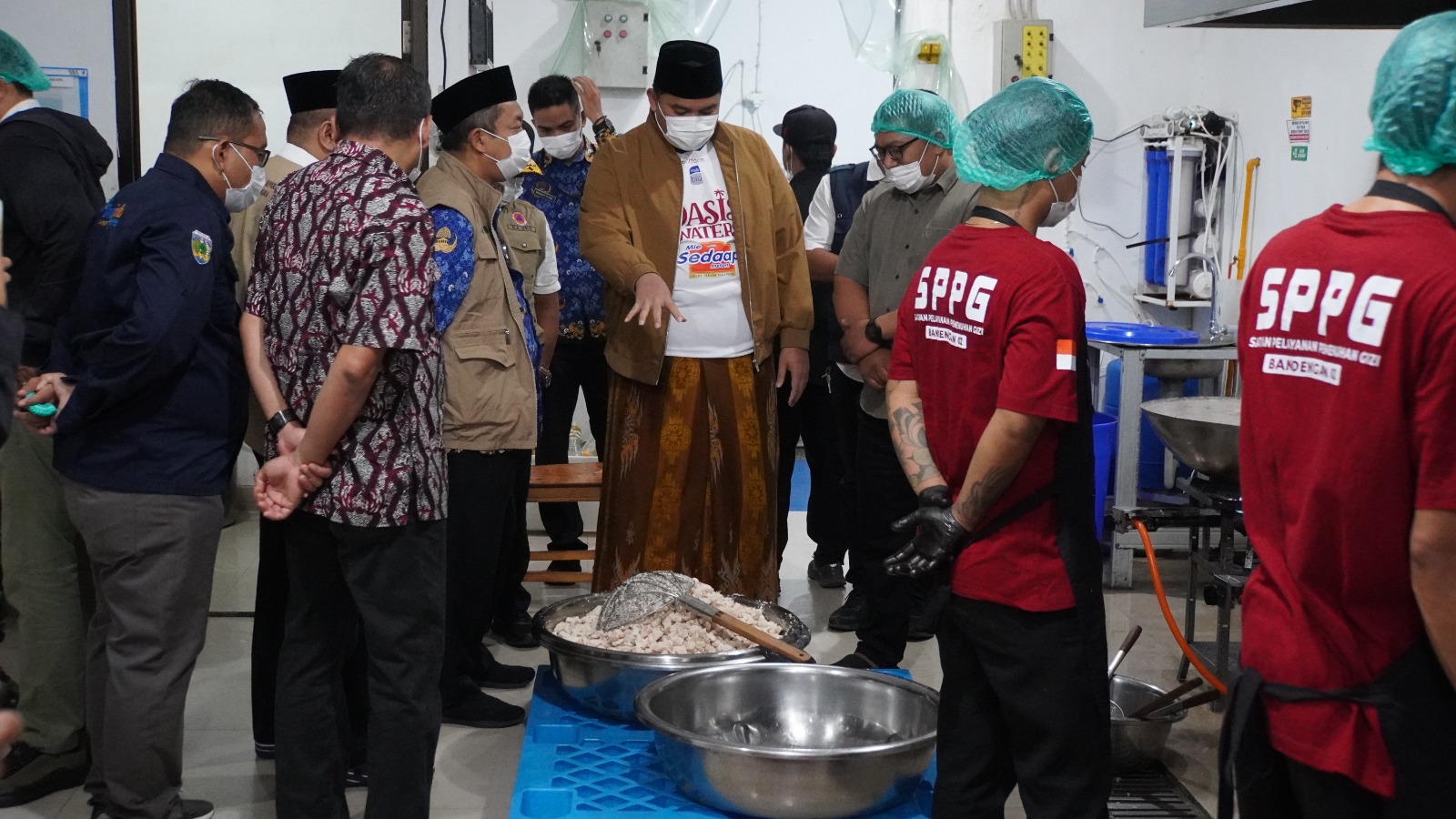 Pastikan Makanan Aman dan Sesuai Standar, Ketua Satgas MBG Jepara Sidak SPPG