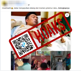 [HOAKS] Ridwan Kamil Dirawat di Rumah Sakit pada September 2026