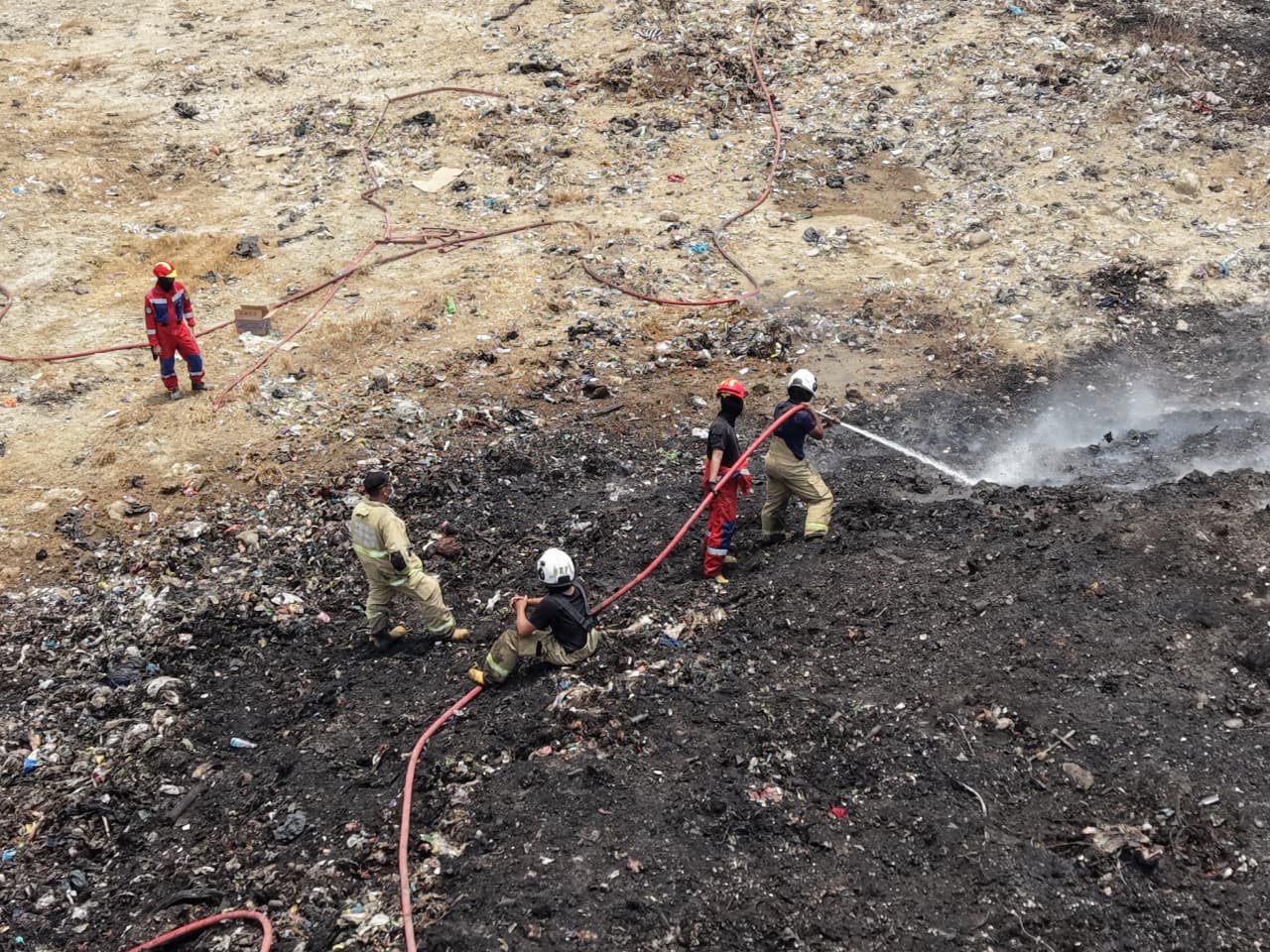 Upaya Pemprov Jateng Ikut Atasi Kebakaran TPA Jatibarang