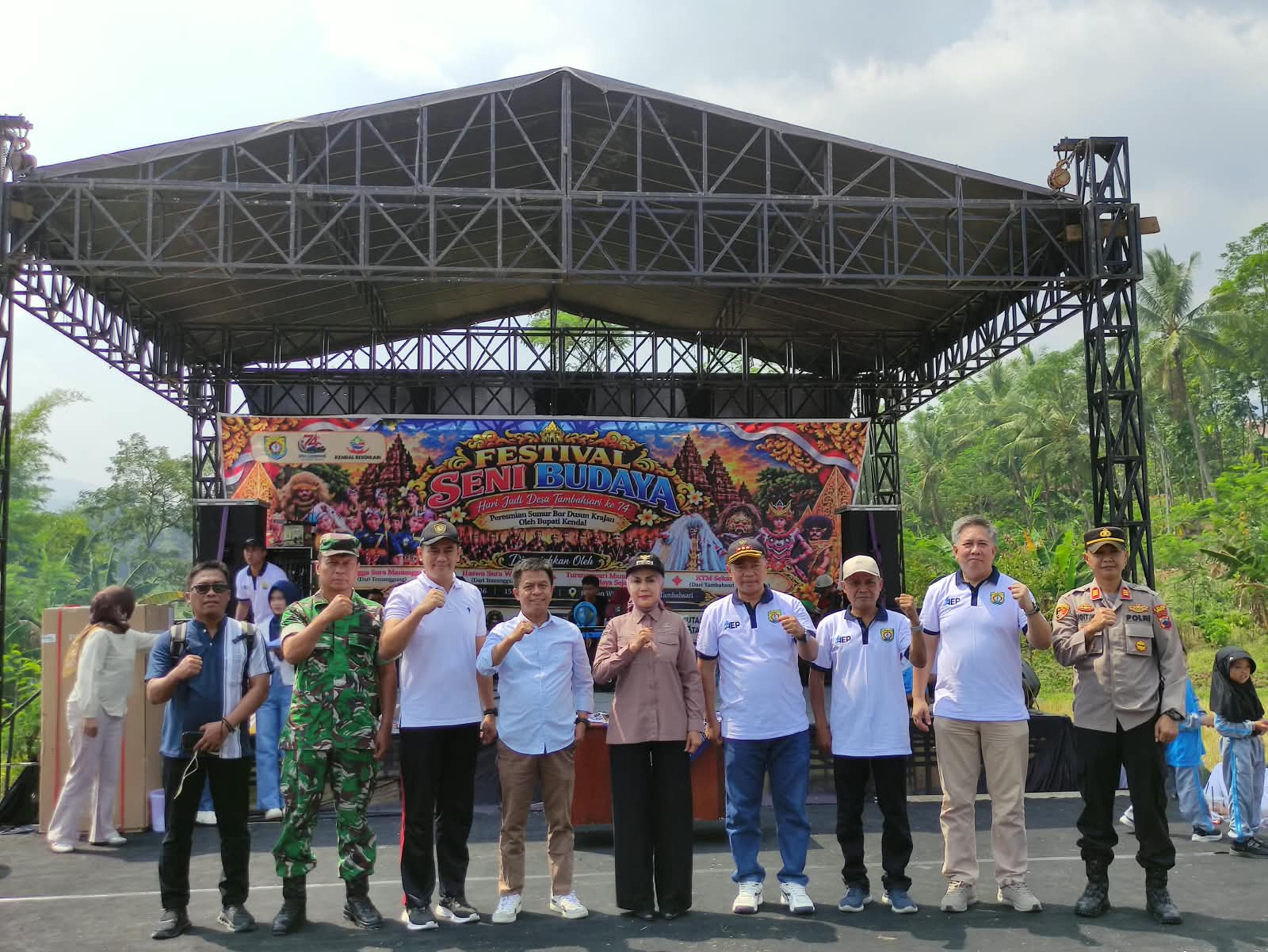 Bupati Kendal Resmikan Fasilitas Air Bersih dan Luncurkan Wisata Kaliringin Park