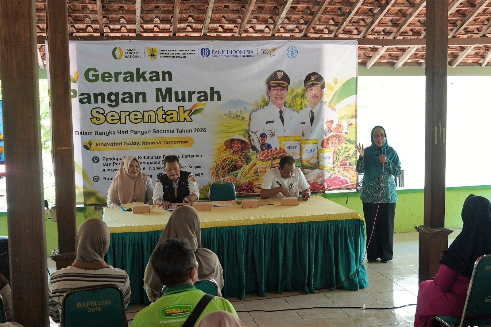 Warga Sambut Baik Gerakan Pangan Murah di Sragen